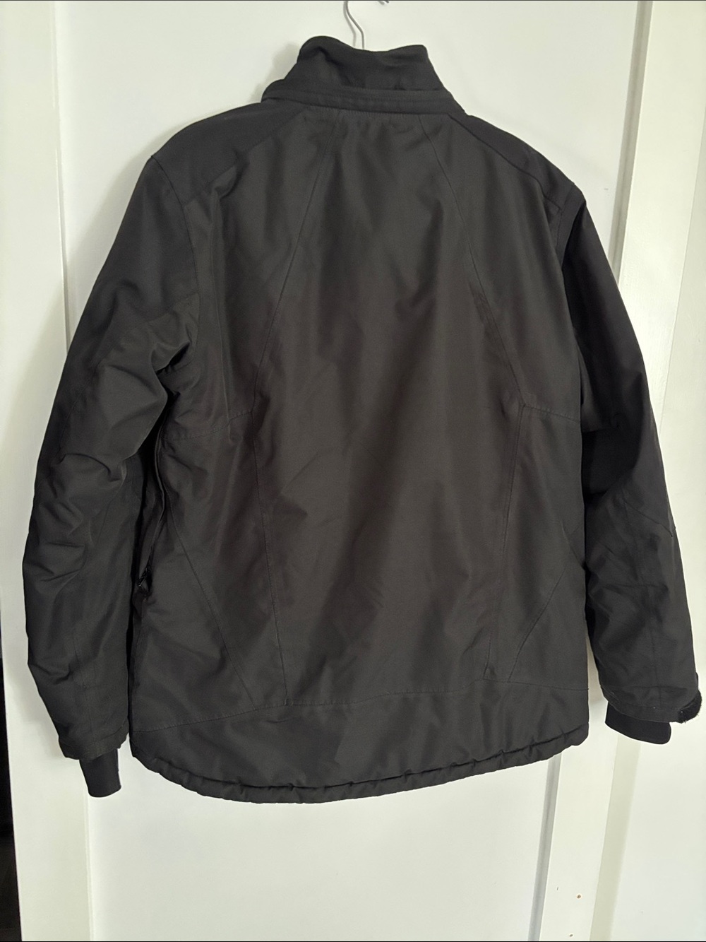 Timberland PRO Men’s Black Performance Work Jacket with Orange Logo - Picture 4 of 4